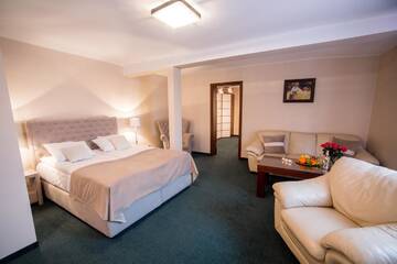 Фото номера Апартаменты с 2 спальнями Мини-отель Restauracja Hotel VIP г. Działoszyn 5